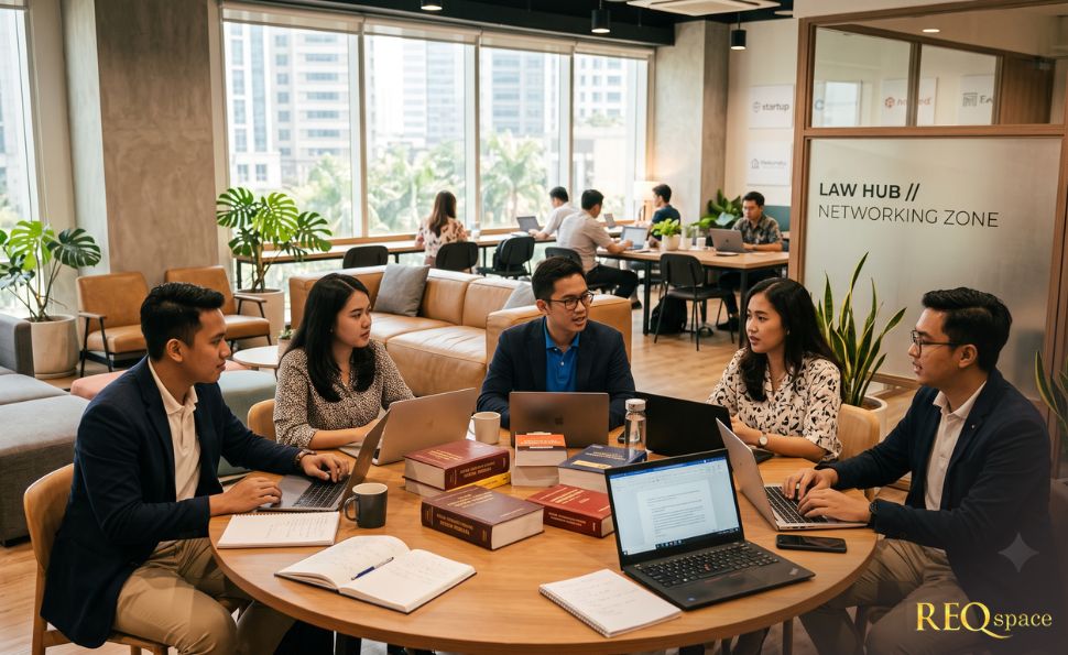 Law Hub Indonesia Pertama, Apa Bedanya dengan Coworking