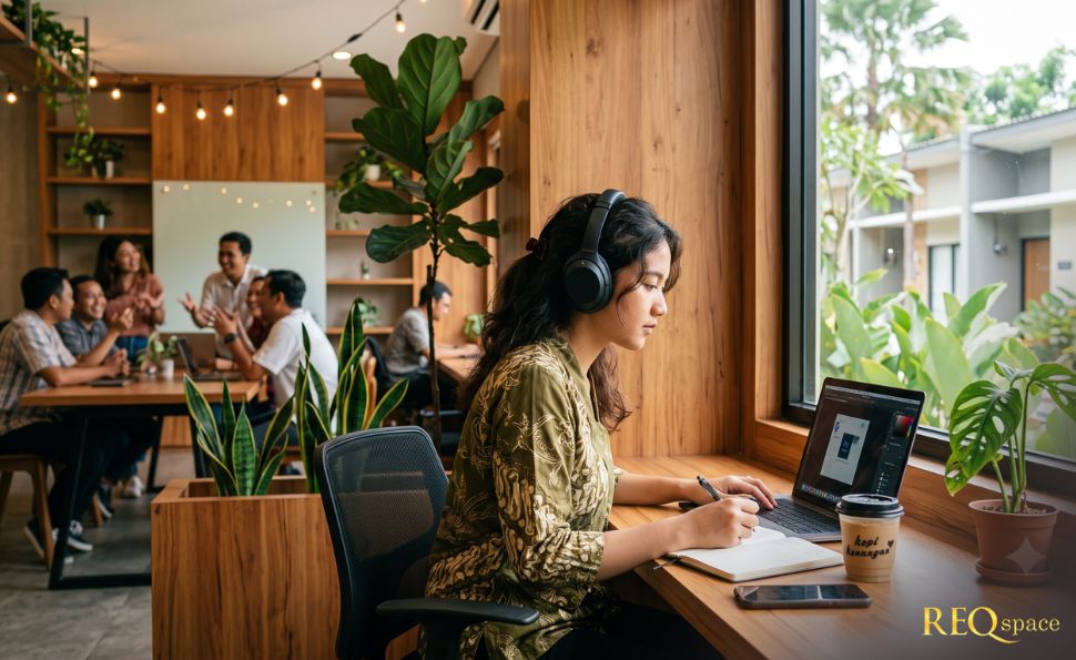 Tips Kerja Efektif di Coworking Space bagi Introvert yang Fokus