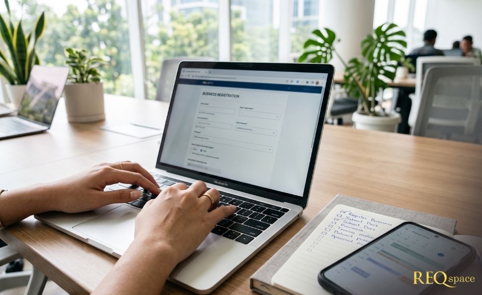 virtual office untuk daftar PT dan NIB di REQ Space Jakarta Barat